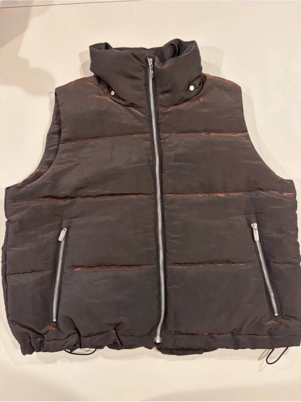 Women’s brown * iridescent* Wunder Puff Vest